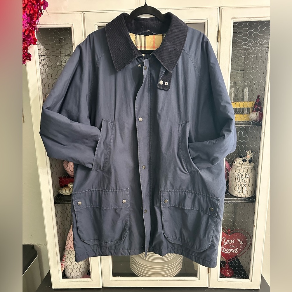 Vintage Burberry bomber jacket